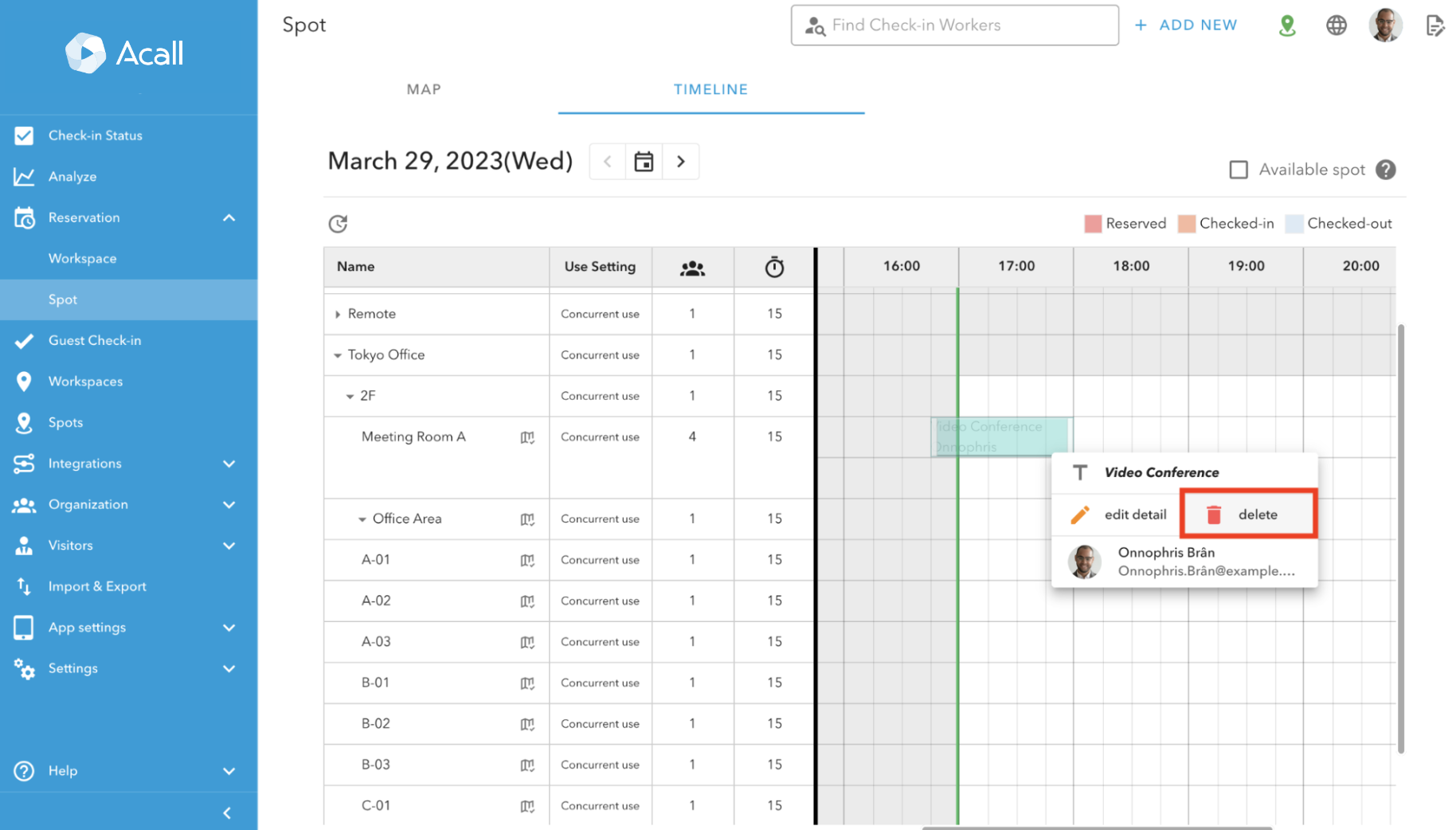 Timeline Spot Reservation on Acall10.png
