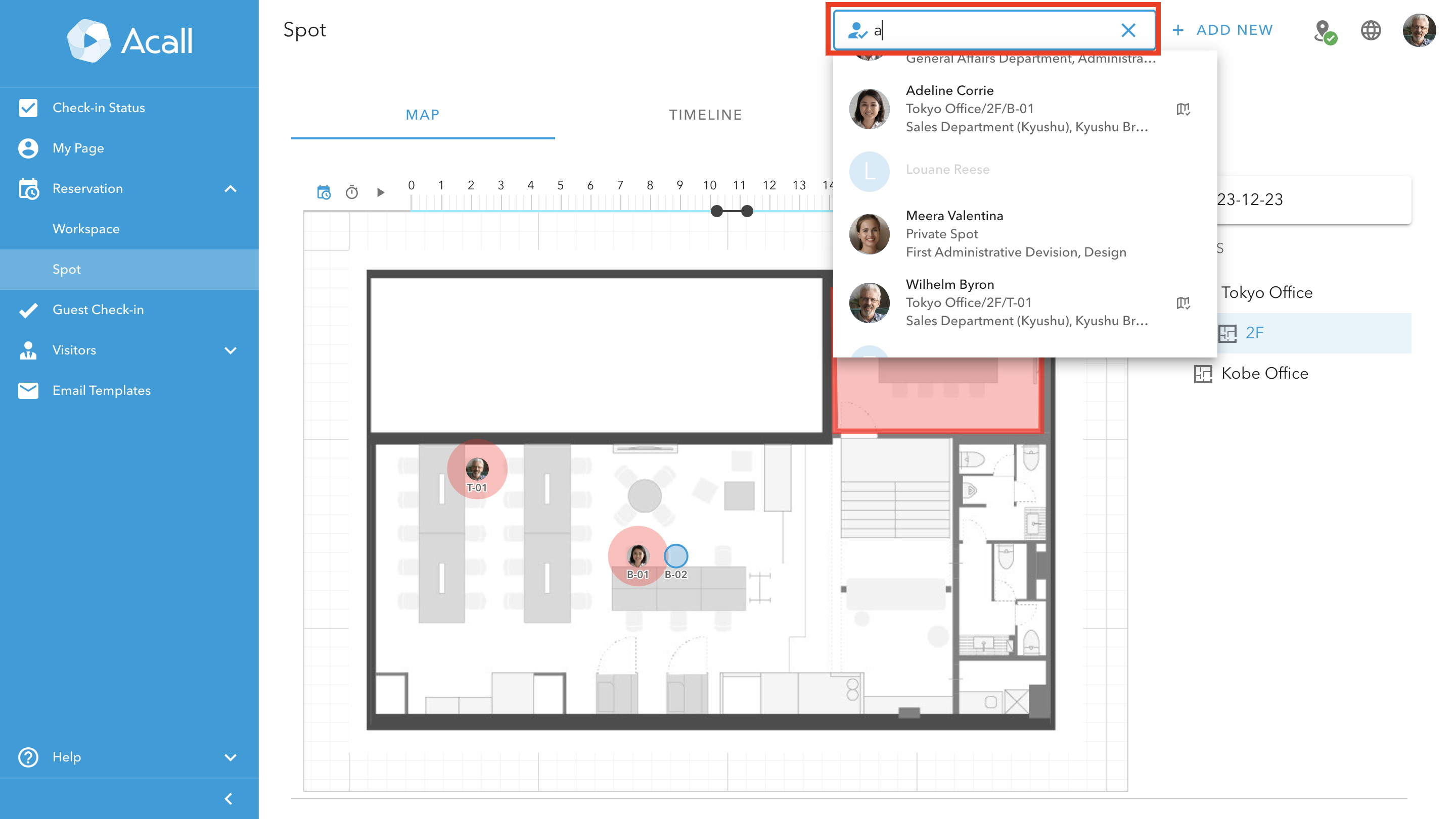Search for check-in worker  - Differences in display depending on permission for spots1.png